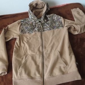 Howler Brothers Shaman Hoodie Men's Rare Jungle Full Zip M